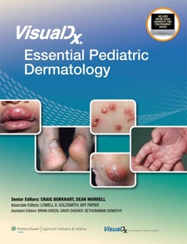 Hardcover Visualdx: Essential Pediatric Dermatology Book