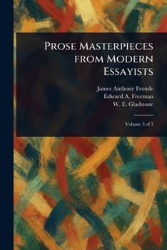 Paperback Prose Masterpieces From Modern Essayists Book