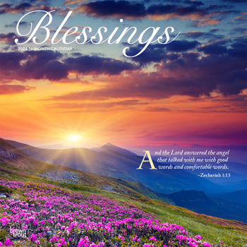 Calendar Blessings 2024 Square Book