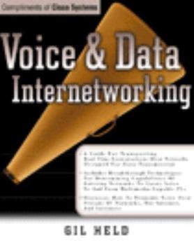 Paperback Voice and Data Internetworking Book