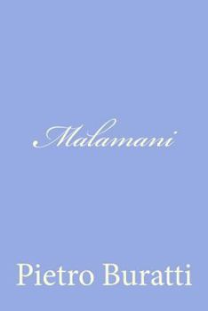 Paperback Malamani [Italian] Book