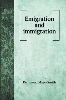 Hardcover Emigration and immigration [French] Book