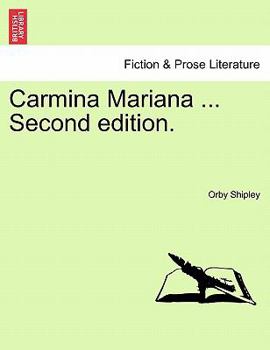 Paperback Carmina Mariana ... Second edition. Book