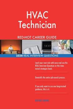 Paperback HVAC Technician RED-HOT Career Guide; 2558 REAL Interview Questions Book