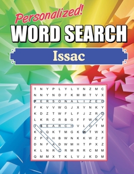 Issac Word Search Book: Large Print Word Find Puzzles