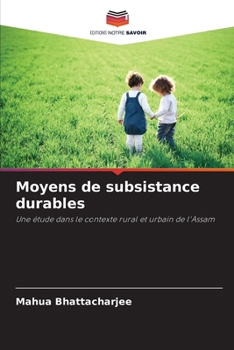 Paperback Moyens de subsistance durables [French] Book