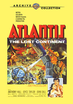 DVD Atlantis, The Lost Continent Book