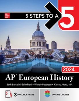 Paperback 5 Steps to a 5: AP European History 2024 Book