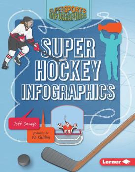 Library Binding Super Hockey Infographics Book