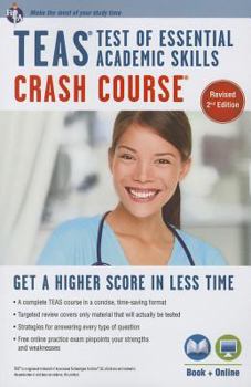 Paperback TEAS Crash Course: Test of Essential Academic Skills Book