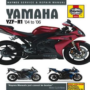 Hardcover Yamaha: YZF-R1 '04 to '06 (Haynes Service and Repair Manuals) Book