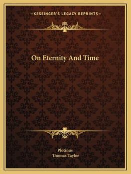 Paperback On Eternity And Time Book