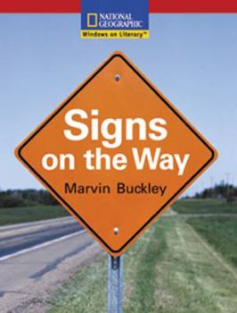 Paperback Windows on Literacy Emergent (Social Studies: Geography): Signs on the Way Book