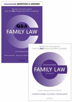 Paperback Family Law Revision Pack: Law Revision and Study Guide Book