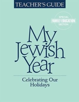 Hardcover My Jewish Year Teacher's Guide Book