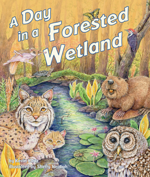 Hardcover A Day in a Forested Wetland Book