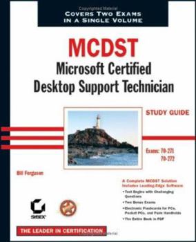 Paperback McDst: Microsoft Certified Desktop Support Technician Study Guide: Exams 70-271 and 70-272 Book