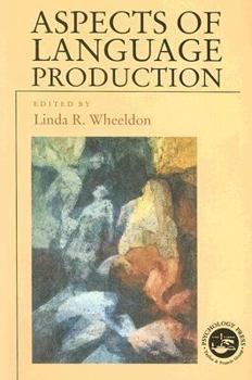 Paperback Aspects of Language Production Book