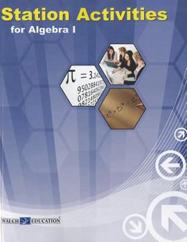 Paperback Algebra Station Activities for NCTM Standards Book