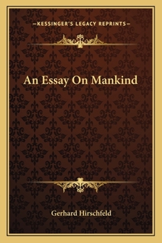 Paperback An Essay On Mankind Book