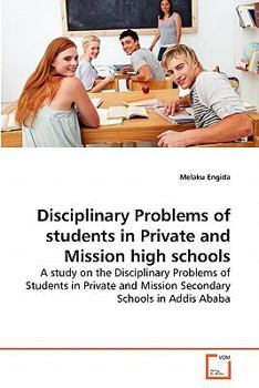 Paperback Disciplinary Problems of students in Private and Mission high schools Book