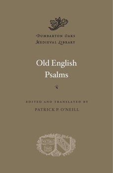 Hardcover Old English Psalms Book