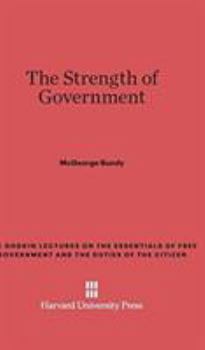 Hardcover The Strength of Government Book