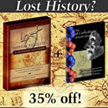 Hardcover Lost American Antiquities: (Hardcover Book plus DVD Combo) A Hidden History Book