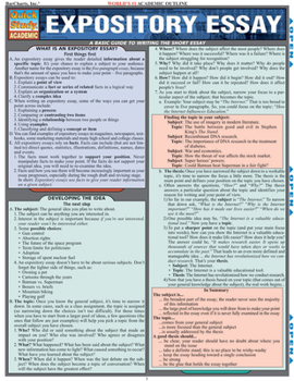 Misc. Expository Essay Book
