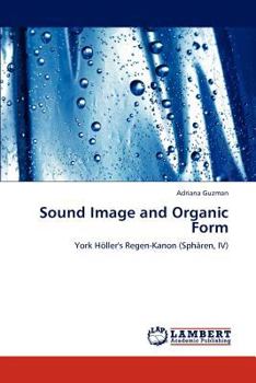 Paperback Sound Image and Organic Form Book