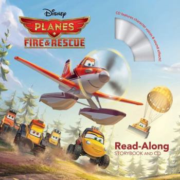 Paperback Planes: Fire & Rescue Read-Along Storybook and CD Book
