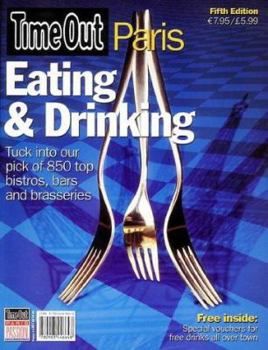 Paperback Paris Eating and Drinking Guide Book