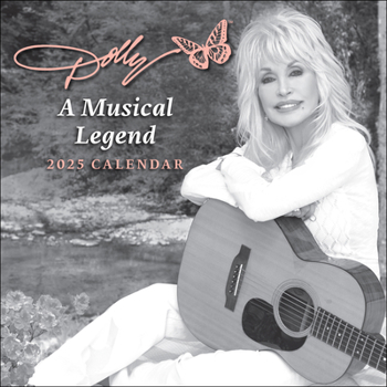 Calendar Dolly Parton 2025 Mini Wall Calendar Book