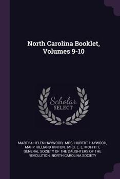 Paperback North Carolina Booklet, Volumes 9-10 Book