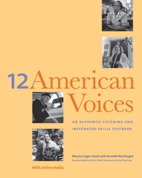 Paperback Twelve American Voices Book