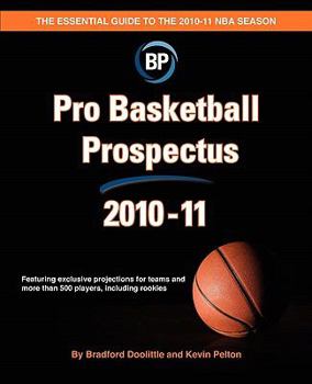 Paperback Pro Basketball Prospectus 2010-11 Book