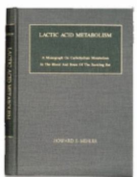 Hardcover Lactic Acid Metabolism Book