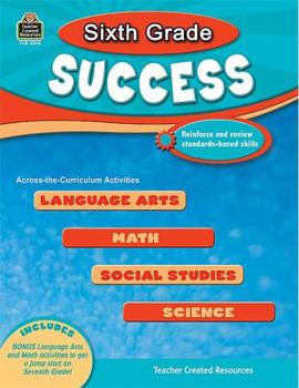 Paperback Sixth Grade Success Book