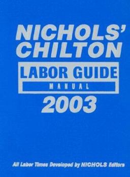Hardcover Chilton Labor Guide Manual 1981-2003 (Chilton Labor Guides) Book