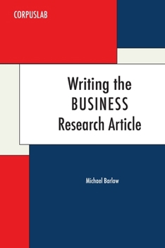 Paperback Writing the Business Research Article Book