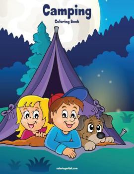 Paperback Camping Coloring Book 1 Book