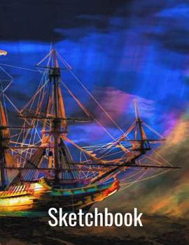 Sketchbook: Cool Sketching Notebook For Women Men Kids Fantasy Art Sketchpad For Drawing 100 Blank Pages