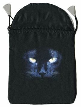 Misc. Supplies Black Cats Satin Tarot Bag Book