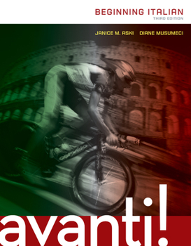 Hardcover Avanti: Beginning Italian Book