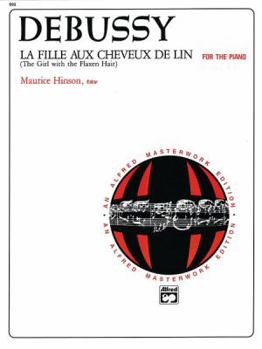 Paperback La Fille Aux Cheveux de Lin (the Girl with the Flaxen Hair): Sheet Book
