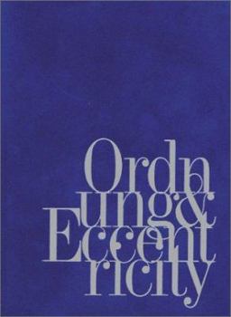 Hardcover Ordnung & Eccentricity (English and German Edition) Book