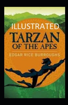 Paperback Tarzan of the Apes Illustrated Book