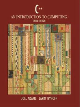 Paperback C++: An Introduction to Computing [With CDROM] Book