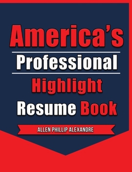 Paperback America's Professional Highlight Resume Book