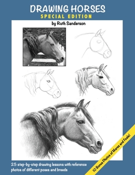 Paperback Drawing Horses: Special Edition Book